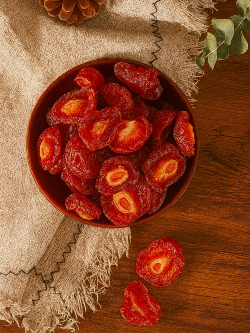 Dried red plum